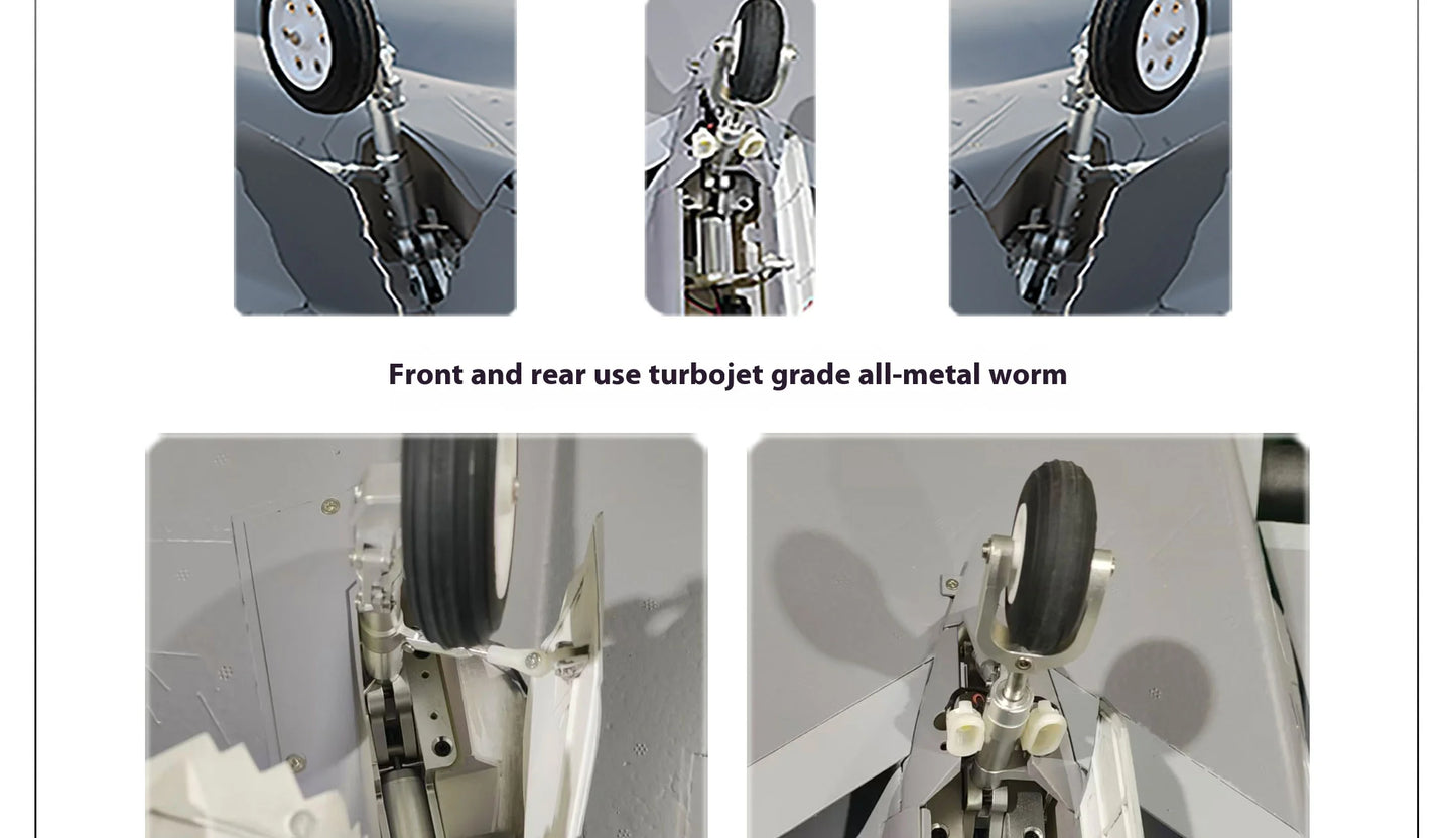 Flyfans Dual Engine 70mm J-20g Jet Fighter Weilong Assembled Fixed Wing Model Aircraft Fire Fan Rc Plane Chengdu J20