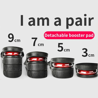 Height Increase Insole Invisible Heightening Template Air Cushion Shoe Inserts Variable Height Insoles Adjustable Cut Foot Pad