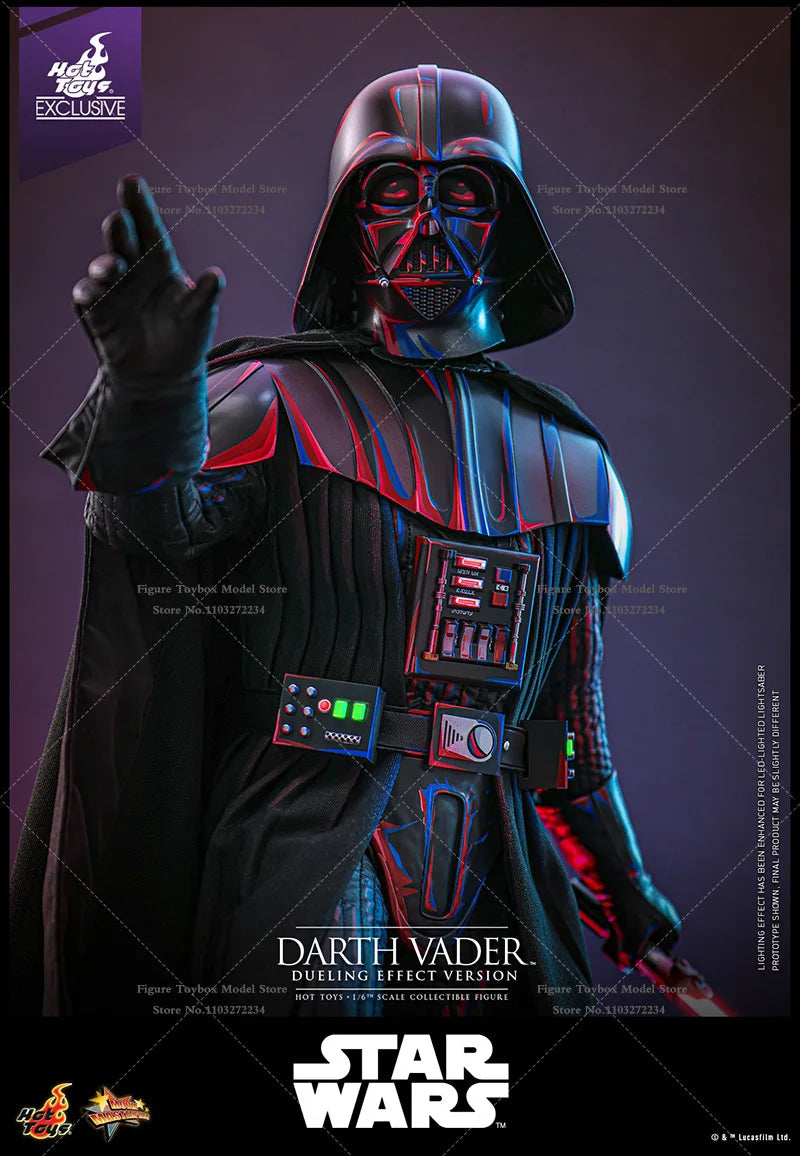 HOTTOYS HT MMS777 1/6 Collectible Darth Vader Dueling Effect Version Figure Star Wars Exclusive Helmet Decor 12" Male Figruine