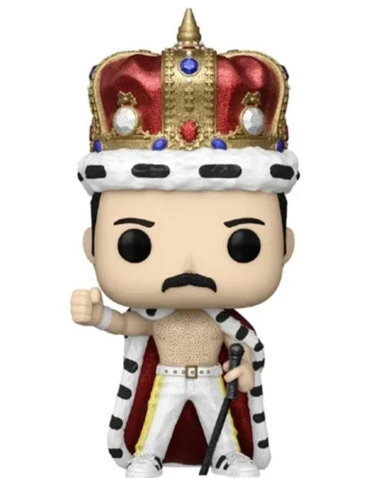 NEW Funko POP! Rocks Queen Freddie Mercury #184 Diamond Collection Vinyl Action Figure Collection Ornament Toy Gifts