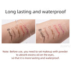 Waterproof Black Brown Eyeliner Pencils Smudge-Proof Long Lasting Easy To Wear Eye Liner Gel Matte Quick Drying Eyeliner Pen