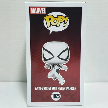 Marvel Spider Man Figure Anti Venom Suit Peter Parker # 1025 Funko Pop 4.15 in Figures Collectible Limited Edition Model Toy