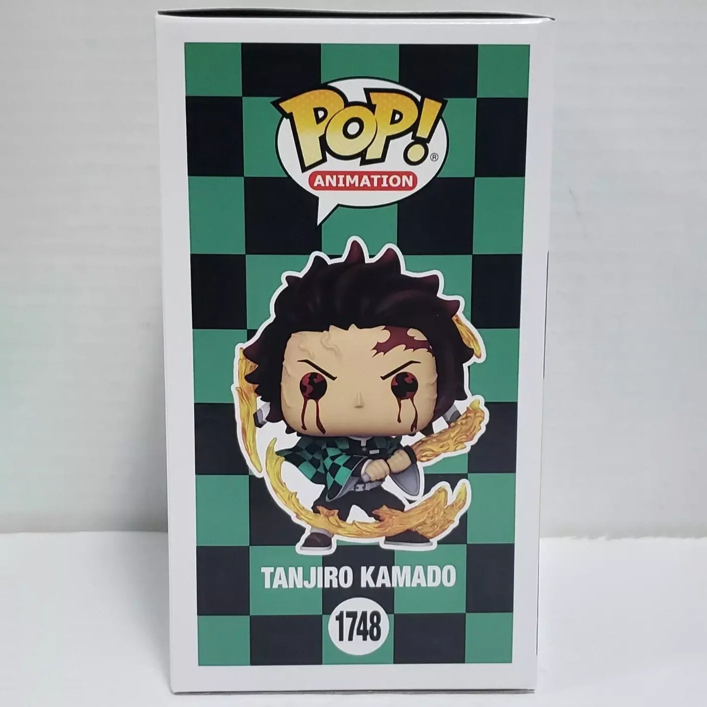 Demon Slayer Anime Figure Tanjiro Kamado(Sun Breathing)#1748 Funko Pop 4.55in Vinyl Figure Collectible Limited Edition Toy Gift
