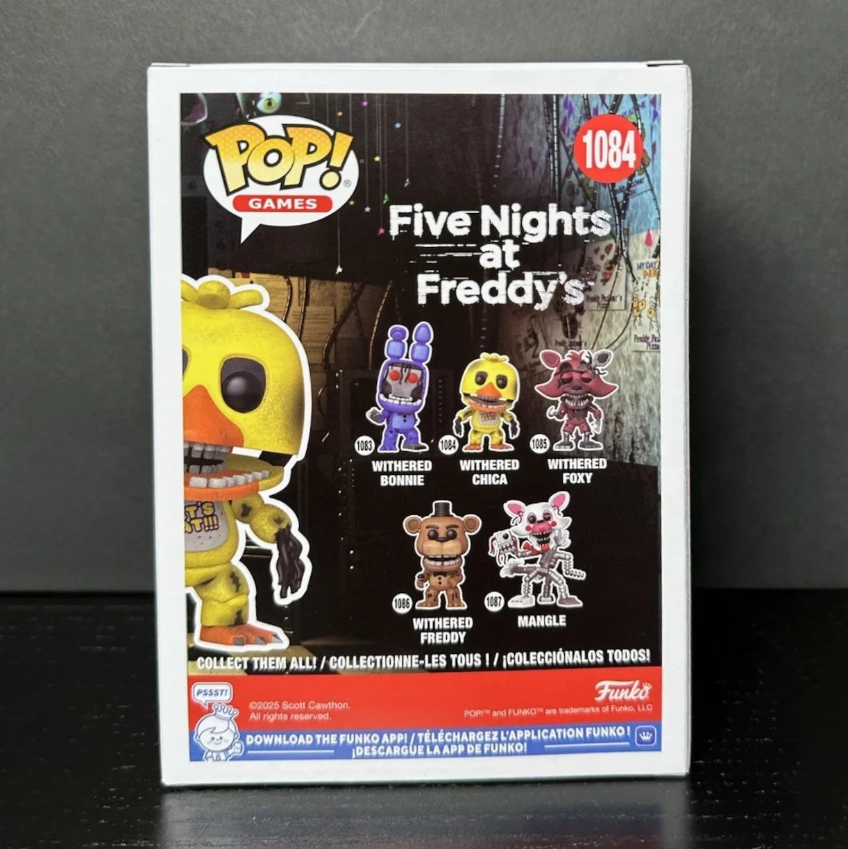 Withered Chica Figures Funko Pop Five Nights at Freddy's 4.1 inch Vinyl Figure Collectible Limited Edition Model Toy Gift