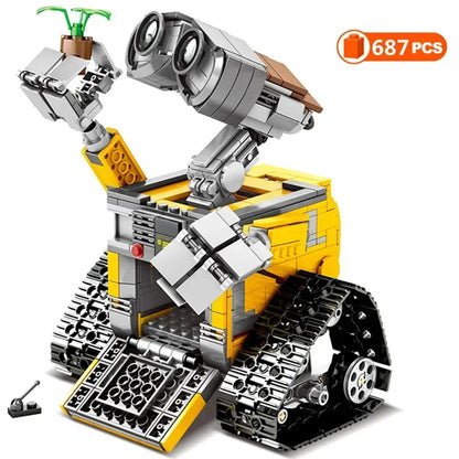 Building Blocks 2024 Brand New 687 Pieces Electric Hi-Tech APP RC Robot Motor Power Function Building Blocks Children's Toy Gift