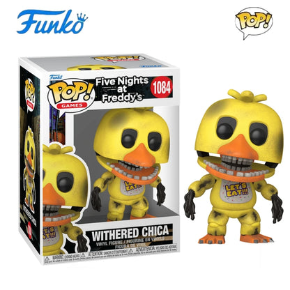 Withered Chica Figures Funko Pop Five Nights at Freddy's 4.1 inch Vinyl Figure Collectible Limited Edition Model Toy Gift