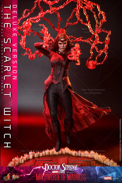 HOTTOYS HT MMS652 MMS653 Collection 1/6 The Scarlet Witch Action Figure Doctor Strange 2 Movie Delicate 12" Full Set Soldier