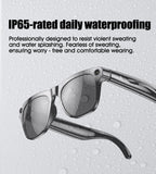 Smart Glasses for Men Women Translation Earphones AI Voice Assistant Sunglasses HD Camera Function Photo Video Music Glasses