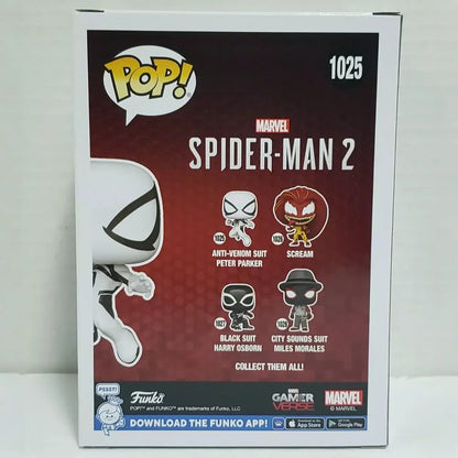 Marvel Spider Man Figure Anti Venom Suit Peter Parker # 1025 Funko Pop 4.15 in Figures Collectible Limited Edition Model Toy