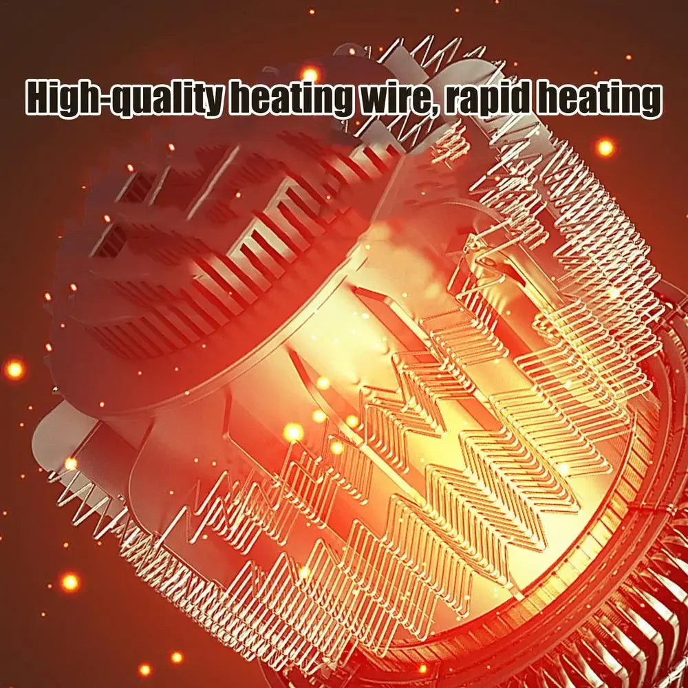 Electric Space Heater Portable Small Heater Portable Electric Heaters Tiny Cute Electric Desktop Heater For Home Bedroom Living