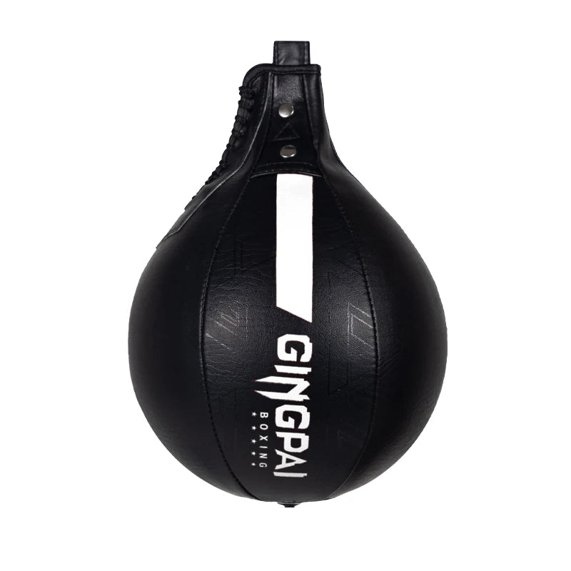 High Quality Fight Boxing Training Punching Bag Fitness Muay Thai Reaction Speed Ball Pear Inflatable Boxing Bag Equipment
