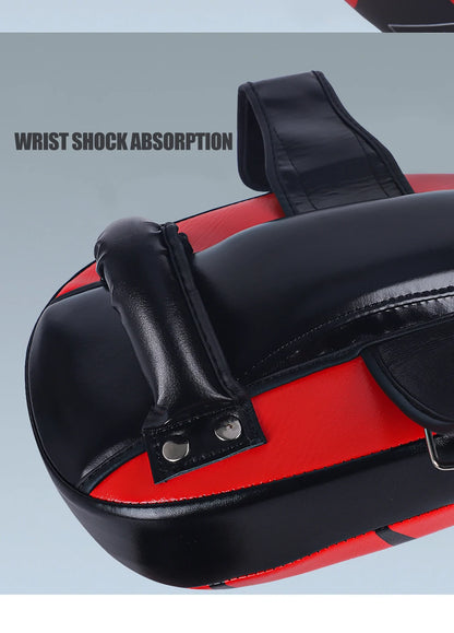 1PCS PU Leather Boxing Target Hand Foot Kicking Pad Bag for Muay Thai Taekwondo MMA Martial Arts Training Fitness Equipment