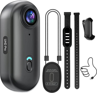 Magnetic POV 4K Ultra Mini Action Cam Wireless WiFi Wearable Camera YouTube Influencers Pocket Vlog Recorder HD  Travel Bodycam