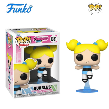 The Powerpuff Girls Figures Blossom Bubbles Buttercup #1080 1081 1082Funko Pop Vinyl Figure Collectible Limited Edition Toy Gift