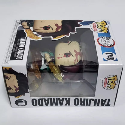 Demon Slayer Anime Figure Tanjiro Kamado(Sun Breathing)#1748 Funko Pop 4.55in Vinyl Figure Collectible Limited Edition Toy Gift