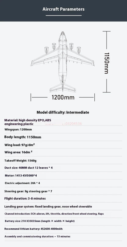Xfly 40mm C17 Transport Aircraft Four Engine Jet Ducted Model Aircraft Rc Plane Electric Model Aircraft Assembly Fixed Wing