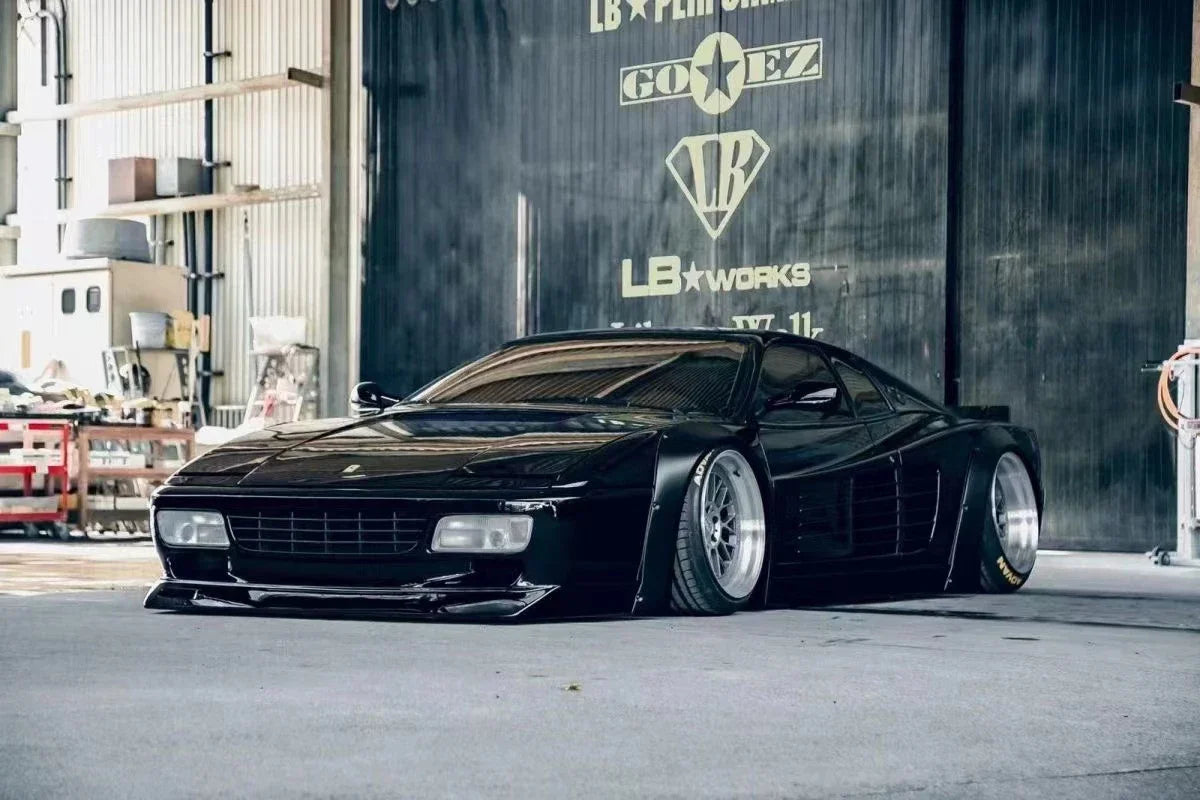 Star Testarossa 1:64 LBWK 512 TR Diecast Diorama Car Model Collection Miniature Toys