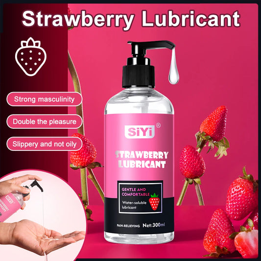 300ml Water-based Sex Lubricant Lube Gel Lubricants for Men Edible Vaginal Body Massage for Couple ﻿