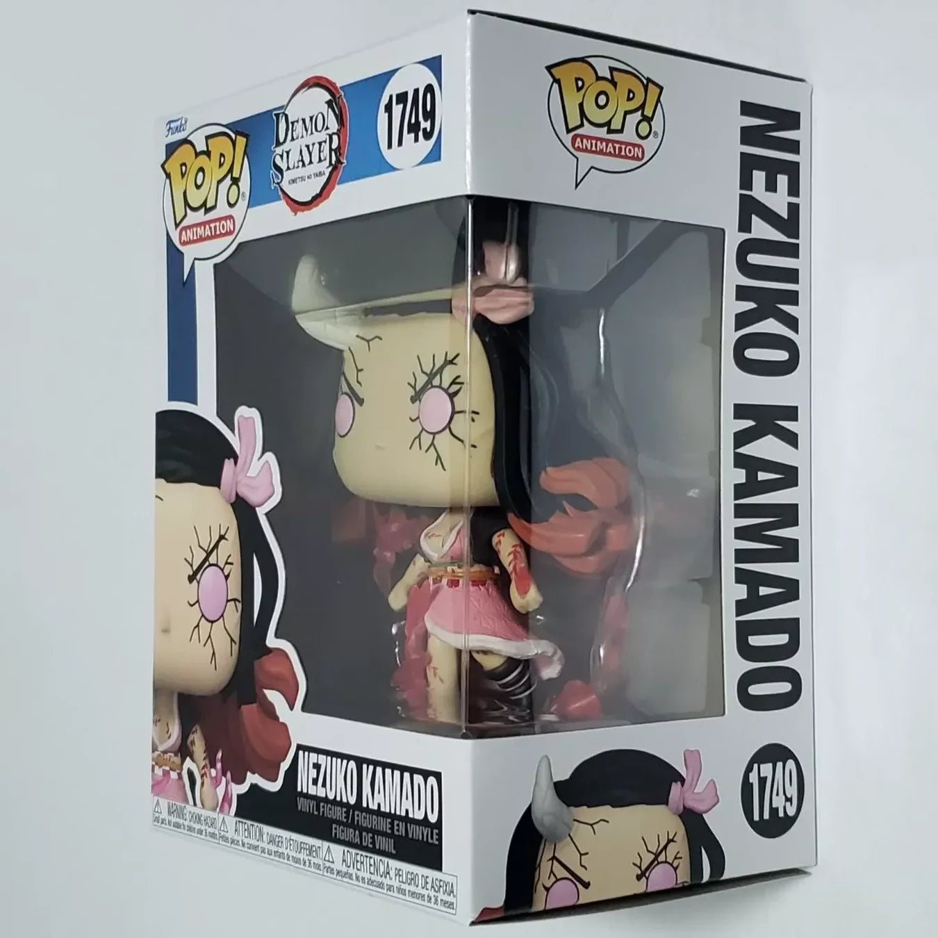 TNezuko Kamado Figure (Demon Form)#1749 Anime Demon Slayer Funko Pop 3.95 in Vinyl Figure Collectible Limited Edition Toy Gift