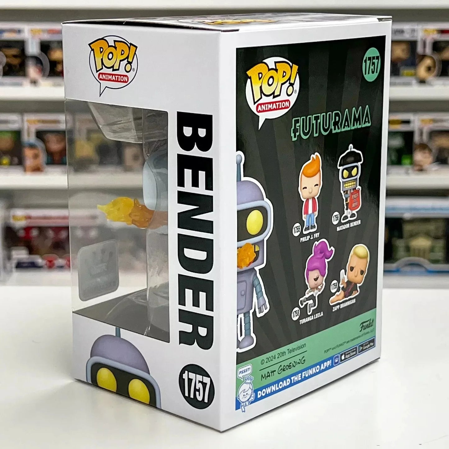 Futurama Figure Bender Burping #1757 Funko Pop 4.55in Vinyl Figure Collectible Limited Edition Model Toy Children's Toys Gift