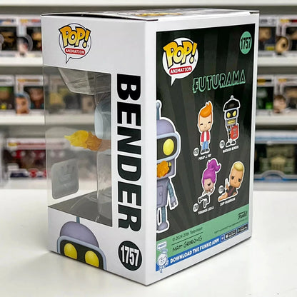 Futurama Figure Bender Burping #1757 Funko Pop 4.55in Vinyl Figure Collectible Limited Edition Model Toy Children's Toys Gift