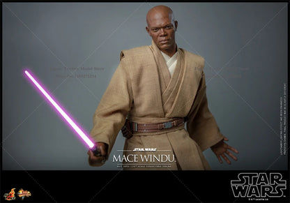HOTTOYS HT  MMS681 1/6 Mace WinduTM Collectible Figure Star Wars Episode II Attack of the Clones 12" Full Set Male Soldier