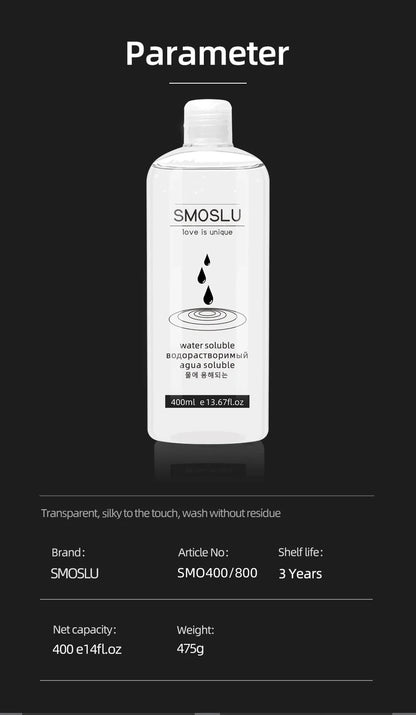 Anal Lubrication Water-based lubricant for Sex Session 200/400ml Love Gel Exciter for Women Lubricants grease Sex Shop