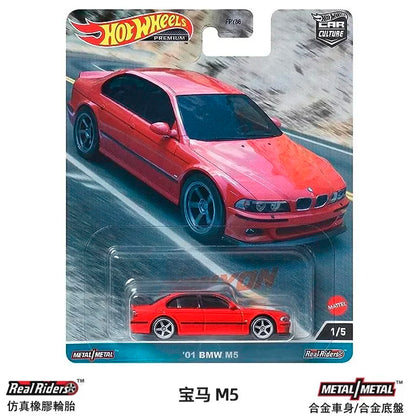 Original Hot Wheels Car Culture Race Day Kid Toy for Boy Premium Vehicle 1/64 Diecast Benz 500 Ford Capri Porsche 935 Collection