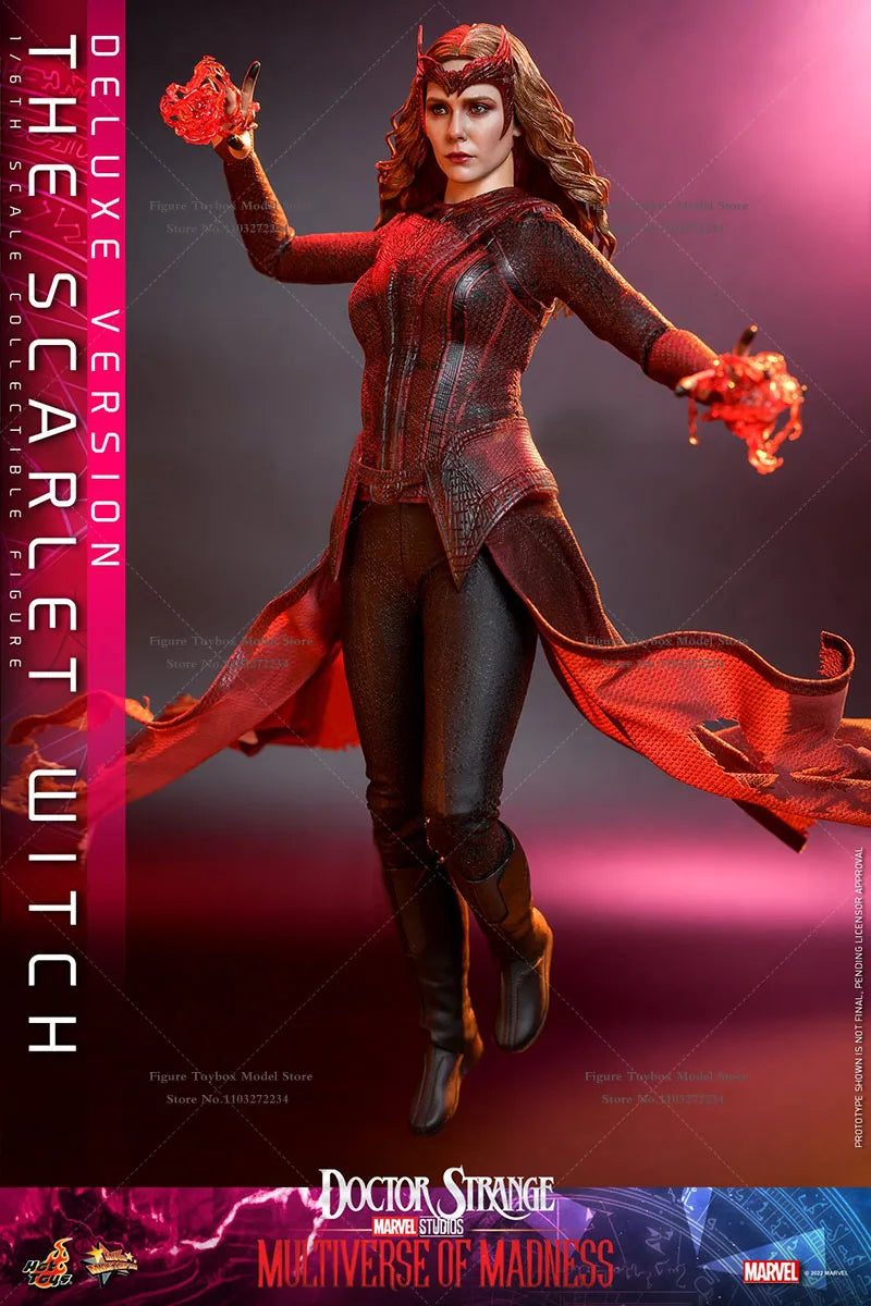 HOTTOYS HT MMS652 MMS653 Collection 1/6 The Scarlet Witch Action Figure Doctor Strange 2 Movie Delicate 12" Full Set Soldier