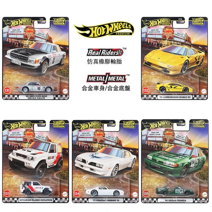 2025 Hot Wheels Boulevard 27 Series Benz 500 SLC Mitsubishi Nissan Car Model Collection Alloy Cars Model Ornament Birthday Gifts