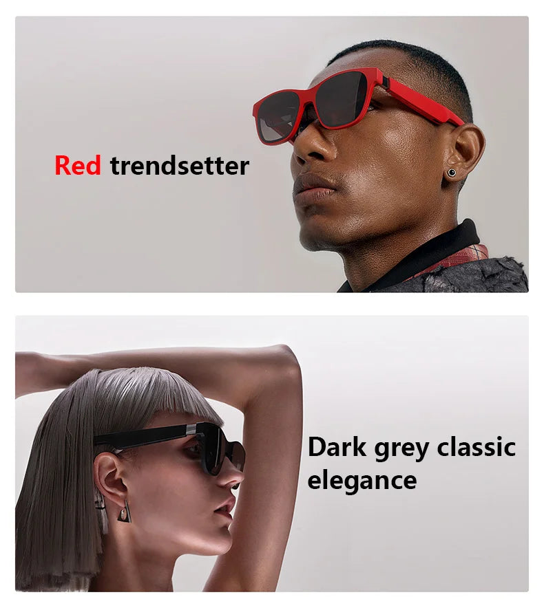 Original XREAL Air 2 Smart AR Glasses with Micro OLED Screen 120Hz 1080P 130 Inch Space Giant Screen Ultra Giant Screen Glass
