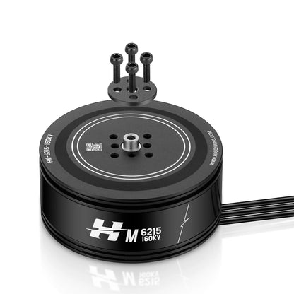 Hobbywing HM 6215 160KV HP Industry Brushless Motor Max thrust 9.2kg Direct Drive Motor Drone Outrunner Multi-rotor Accessories