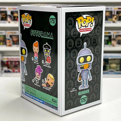 Futurama Figure Bender Burping #1757 Funko Pop 4.55in Vinyl Figure Collectible Limited Edition Model Toy Children's Toys Gift