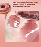 Crystal Dark Brown Mirror Water Lip Gloss Nude Lip Glaze Transparent Glass Oil Waterproof Liquid Lipstick Clear Tint Makeup