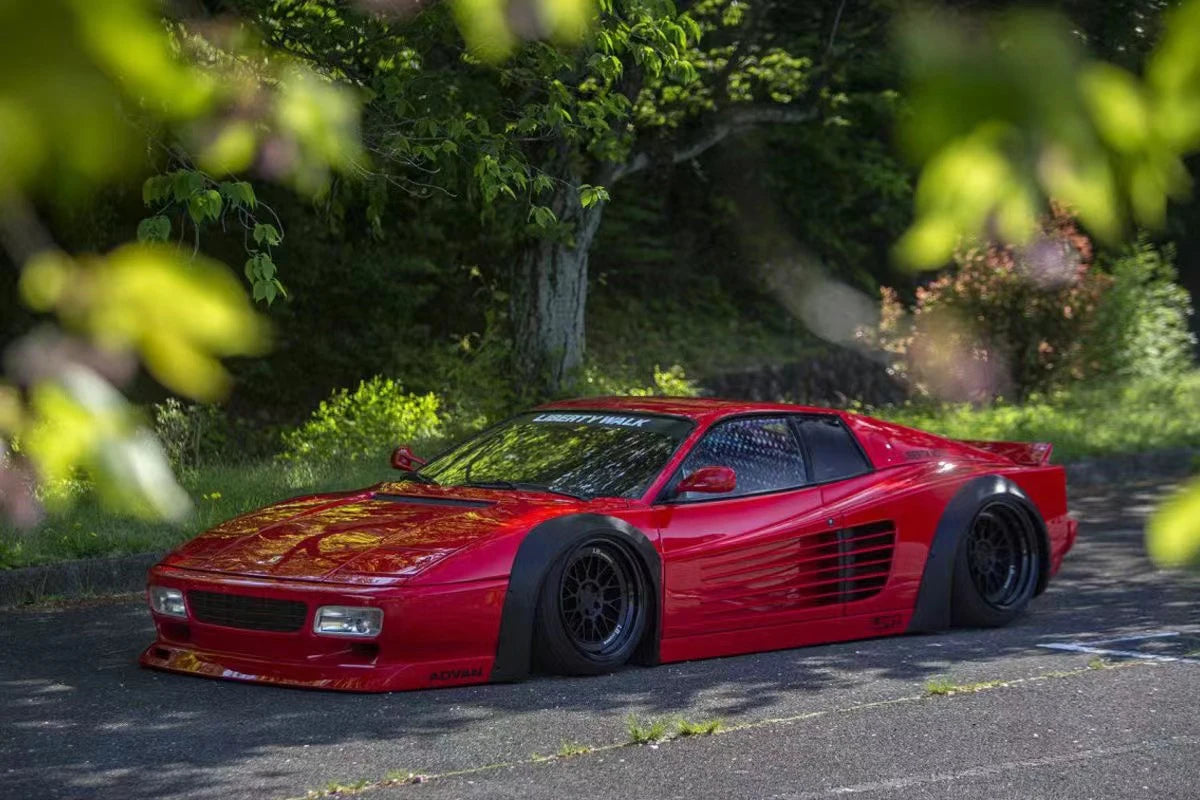 Star Testarossa 1:64 LBWK 512 TR Diecast Diorama Car Model Collection Miniature Toys