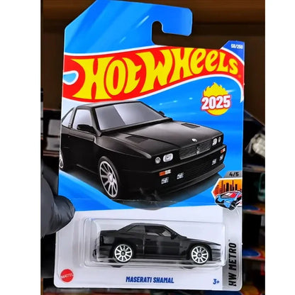 2025J Original Hot Wheels Car 1/64 Diecast Mercedes AMG Porsche Toyota GR86 Nissan Leaf Nismo Ferrari SF90 Stradale Toy for Boy