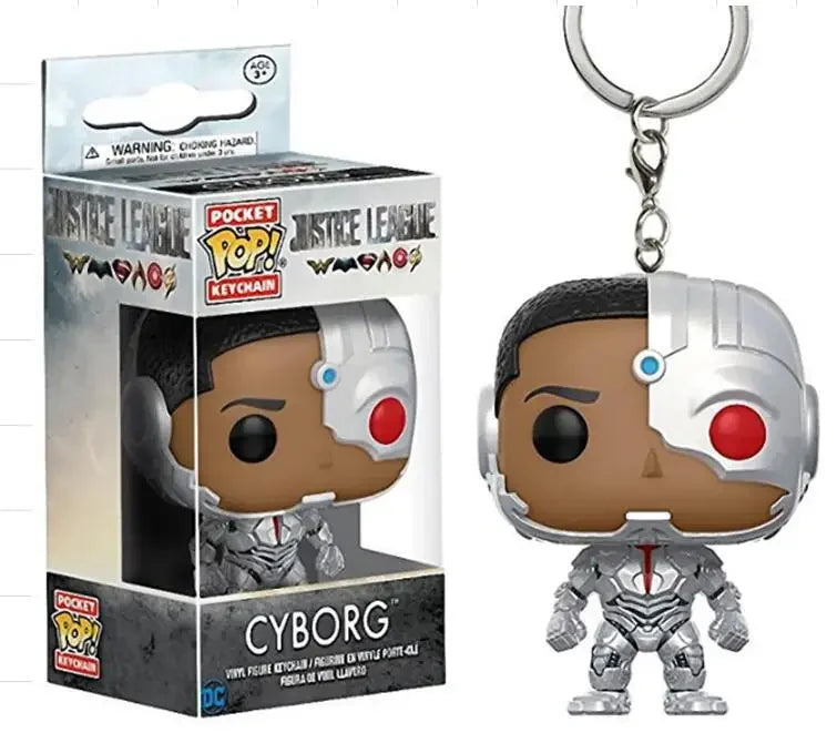 Funko POP Keychain Endgame Captain Venom Deadpool Iron man Keychain Action Figures Toys for Children Christmas Gift