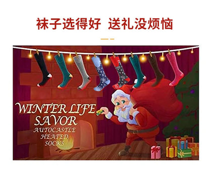 5000mAh APP Control Thermal socks Winter Heated Socks Electric Heating Ski Socks Thermal Heated Foot Warmer Ski Outdoor Sports