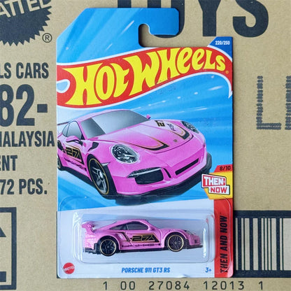 Original Hot Wheels Car Porsche 911 GT3 RS Toy for Boy 1/64 Diecast Vehicles Alloy Model Juguetes Collection Birthday Gift 2025L