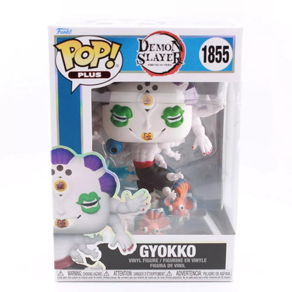 Demon Slayer Anime Figure Funko Pop Plus Gyokko #1855 Figures 4.6 inches Model Toy Collectible Limited Edition Figurine Toy Gift