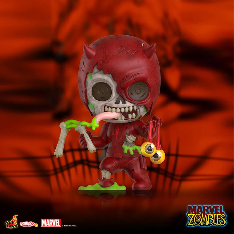 HotToys Marvel Zombie IronMan Captain American Deadpool Wolverine Hulk Doctor Strange Daredevil Magneto Mini Figurine Model