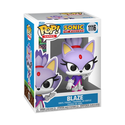FUNKO POP Blaze the Cat Figure 1116 Collectible Limited Edition Sonic The Hedgehog 5 inch Vinyl Figure Decoration Toy Gift