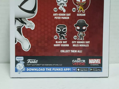 Marvel Spider Man Figure Anti Venom Suit Peter Parker # 1025 Funko Pop 4.15 in Figures Collectible Limited Edition Model Toy