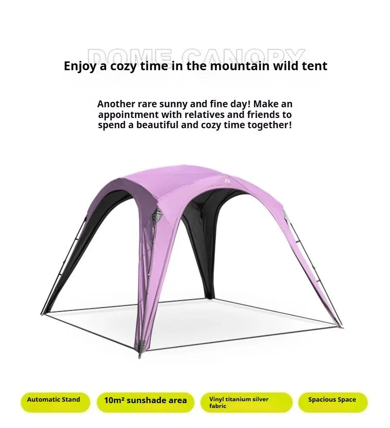 Relaxing Rainproof Sun Shelter Large Space Sun Protection Quick Automatic Opening Tents Multifunctional Camping Supplies