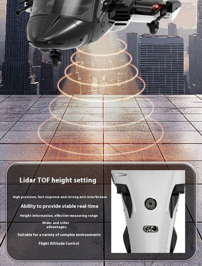 Yuxiang F02s Flying Wolf Armed Helicopter Rc Remote Control Aircraft Gps Positioning Automatic Return 1:34 Aircraft Model