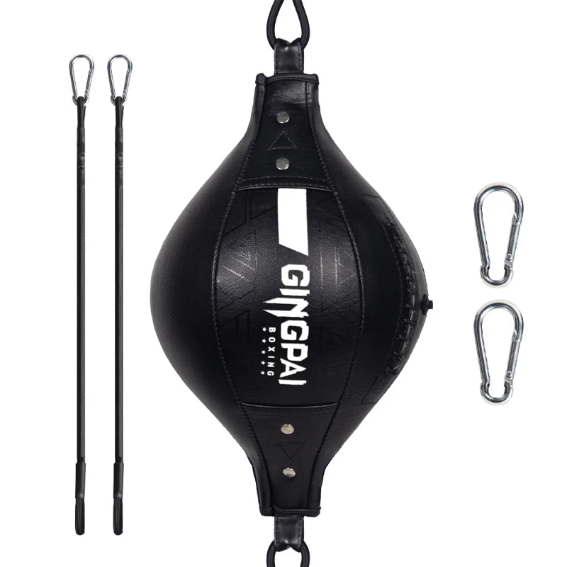 High Quality Fight Boxing Training Punching Bag Fitness Muay Thai Reaction Speed Ball Pear Inflatable Boxing Bag Equipment