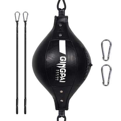 High Quality Fight Boxing Training Punching Bag Fitness Muay Thai Reaction Speed Ball Pear Inflatable Boxing Bag Equipment