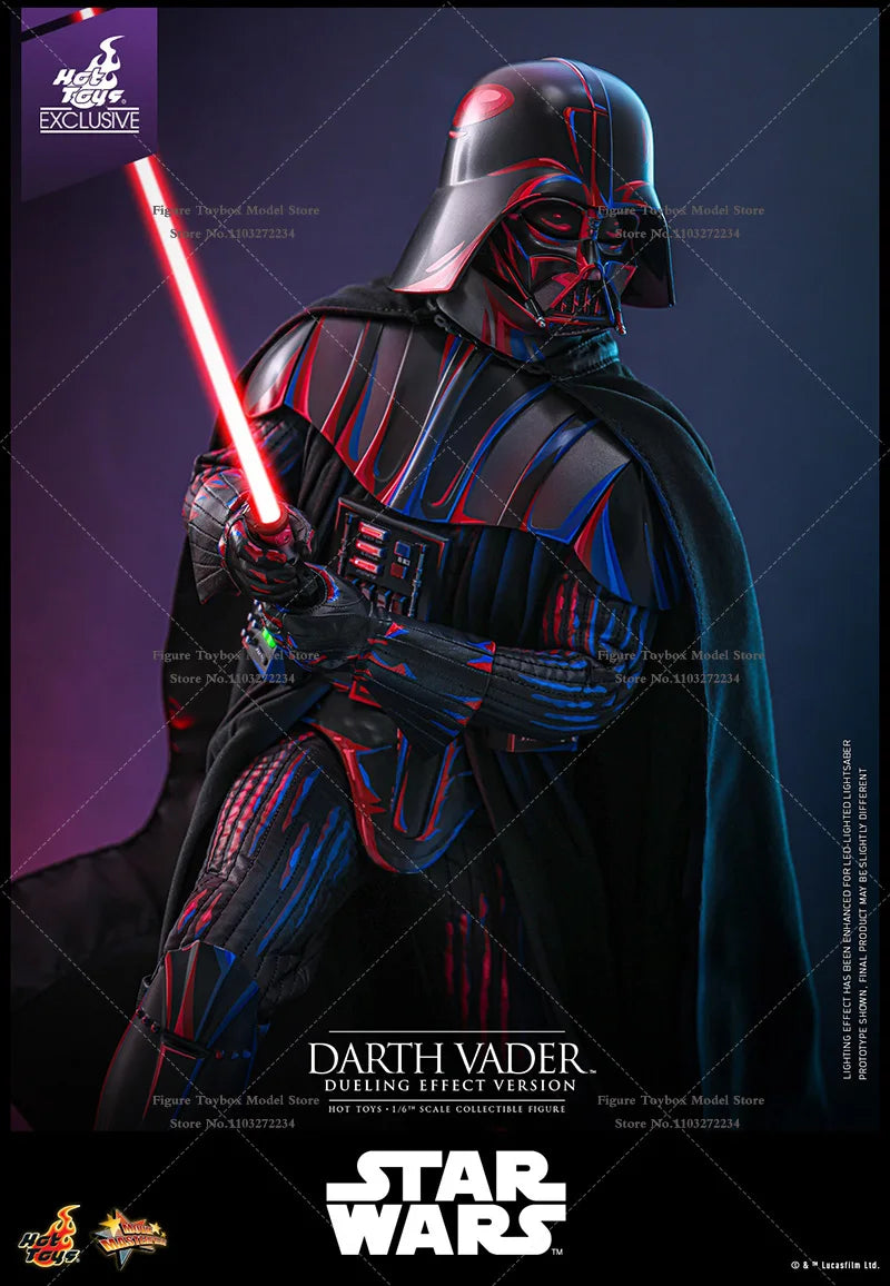 HOTTOYS HT MMS777 1/6 Collectible Darth Vader Dueling Effect Version Figure Star Wars Exclusive Helmet Decor 12" Male Figruine