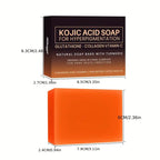 100g Kojic Acid Soap Glutathione Hand Soap Papaya Bath Soap Face Cleanser Makeup Remover