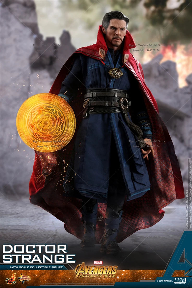 HOTTOYS HT 1/6 MMS484 Collectible Doctor Strange Action Figure Avengers：Infinity War Series Marvel Super Hero 12" Full Set Doll